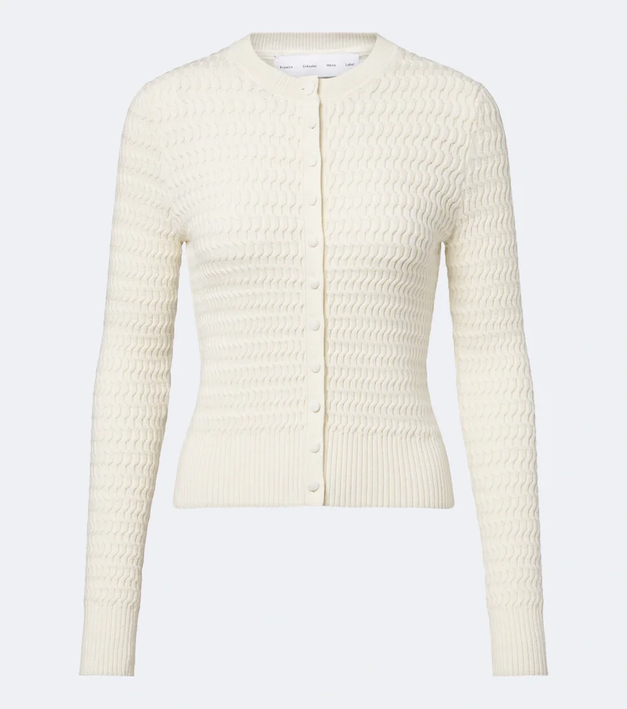 Marci cotton-blend cardigan