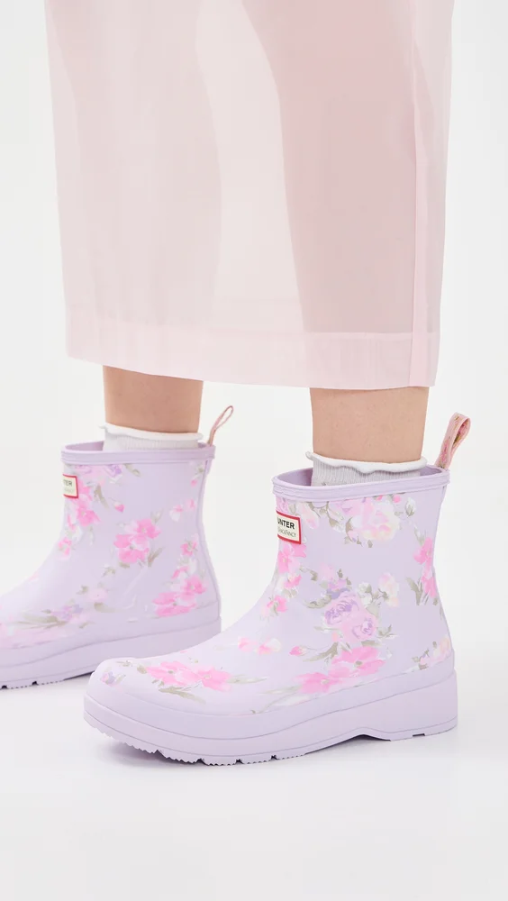 Hunter x LoveShackFancy Play Short Rain Boots