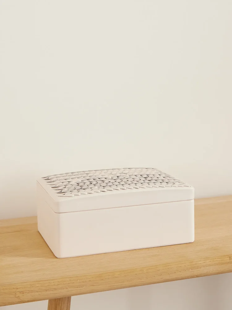 Adrienne leather box