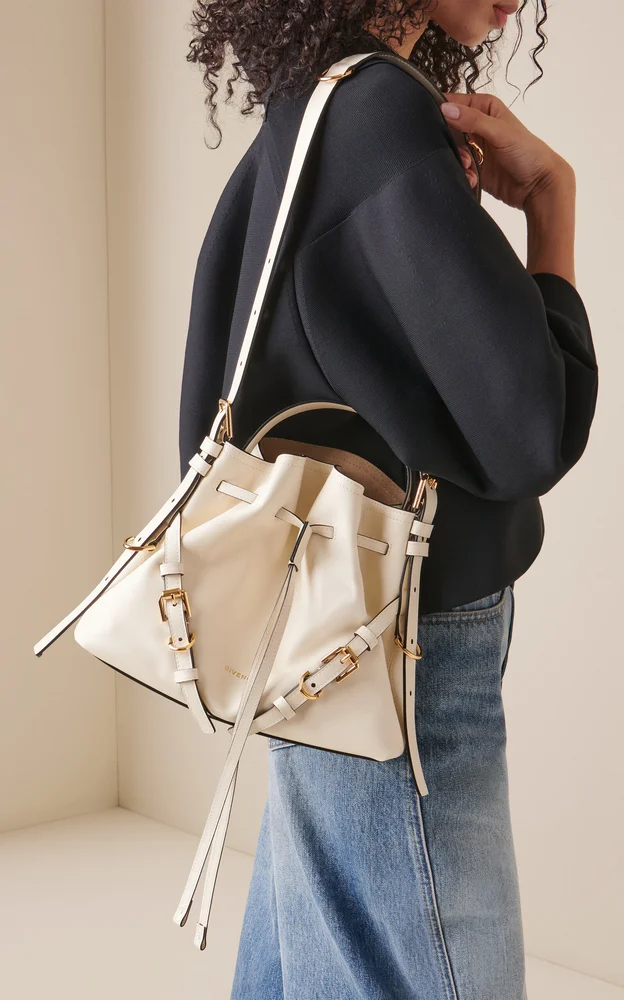 Voyou Small Leather Bucket Bag