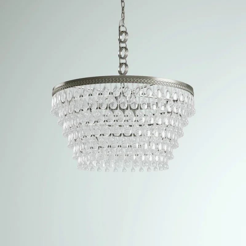 Beno 6-Light Dimmable Tiered Chandelier