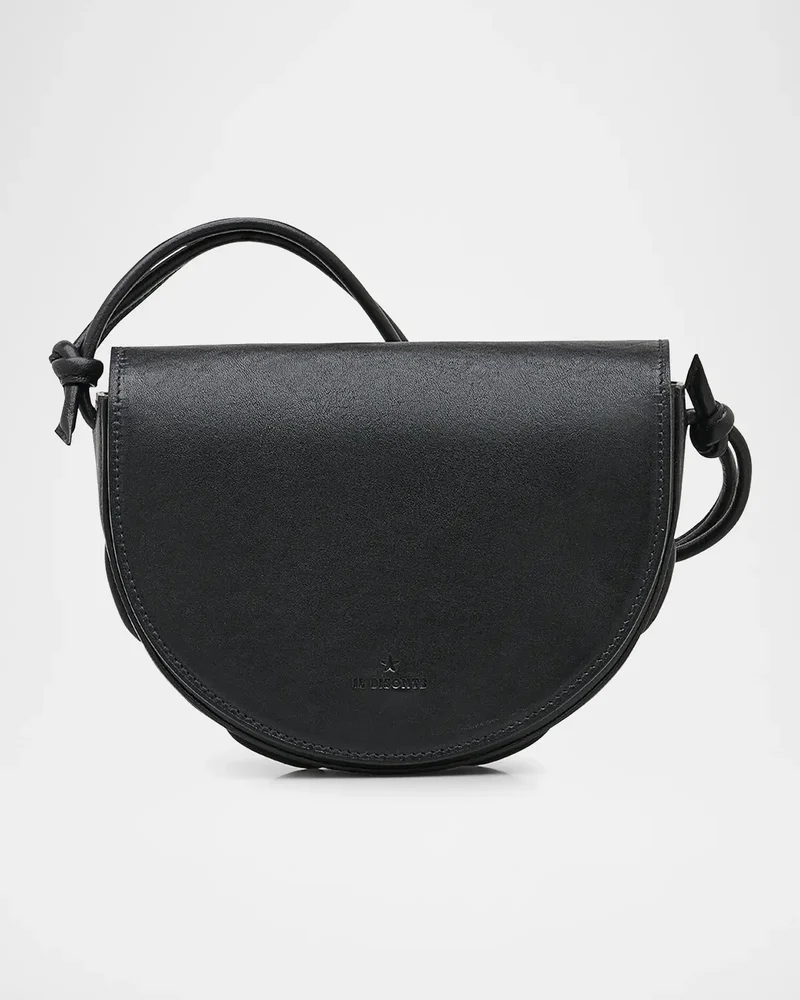 Snodo Flap Leather Crossbody Bag