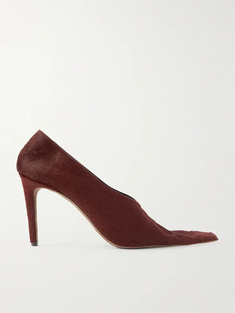 Marlene 85 calf hair pumps