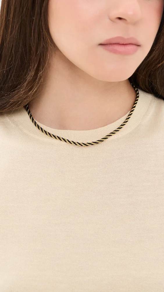 Estate Rope Chain Necklace