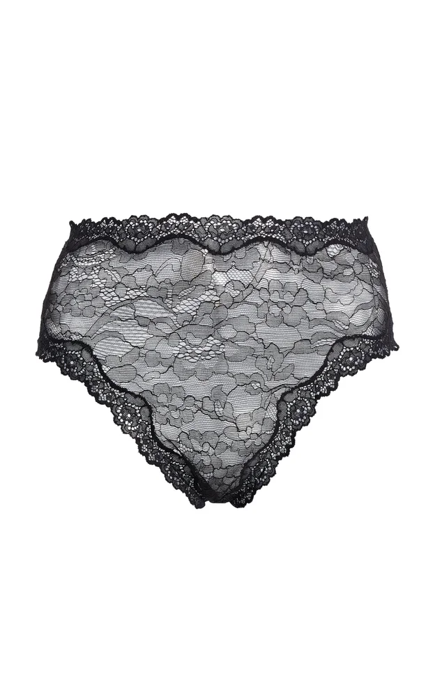 Sheer Lace Briefs