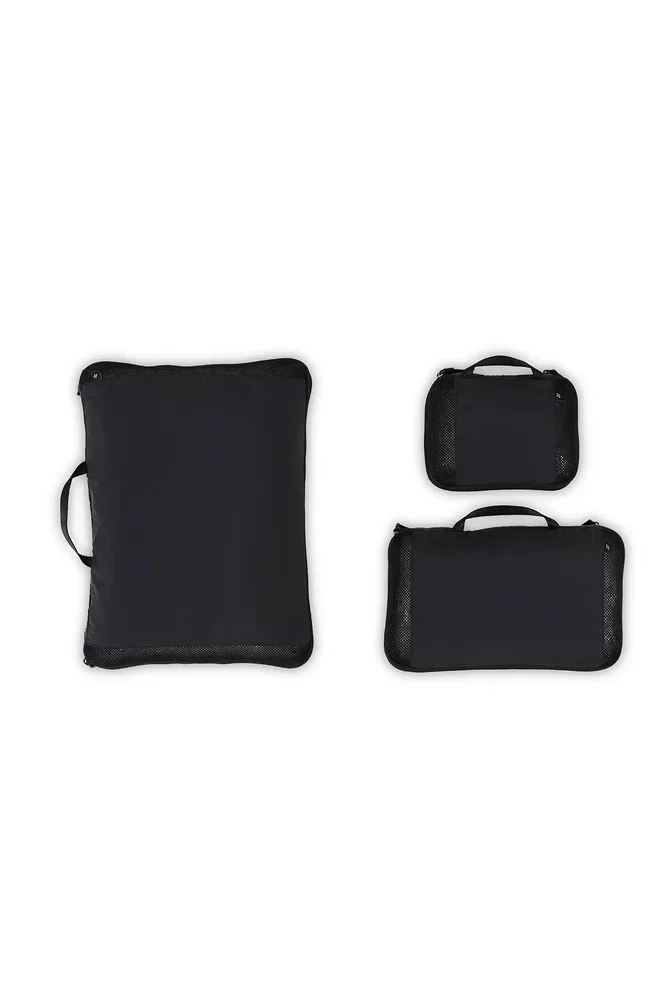 ORDO 3-Piece Compression Packing Cubes for Space-Saving Travel