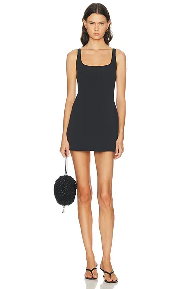 Cotton Jersey Mini Dress