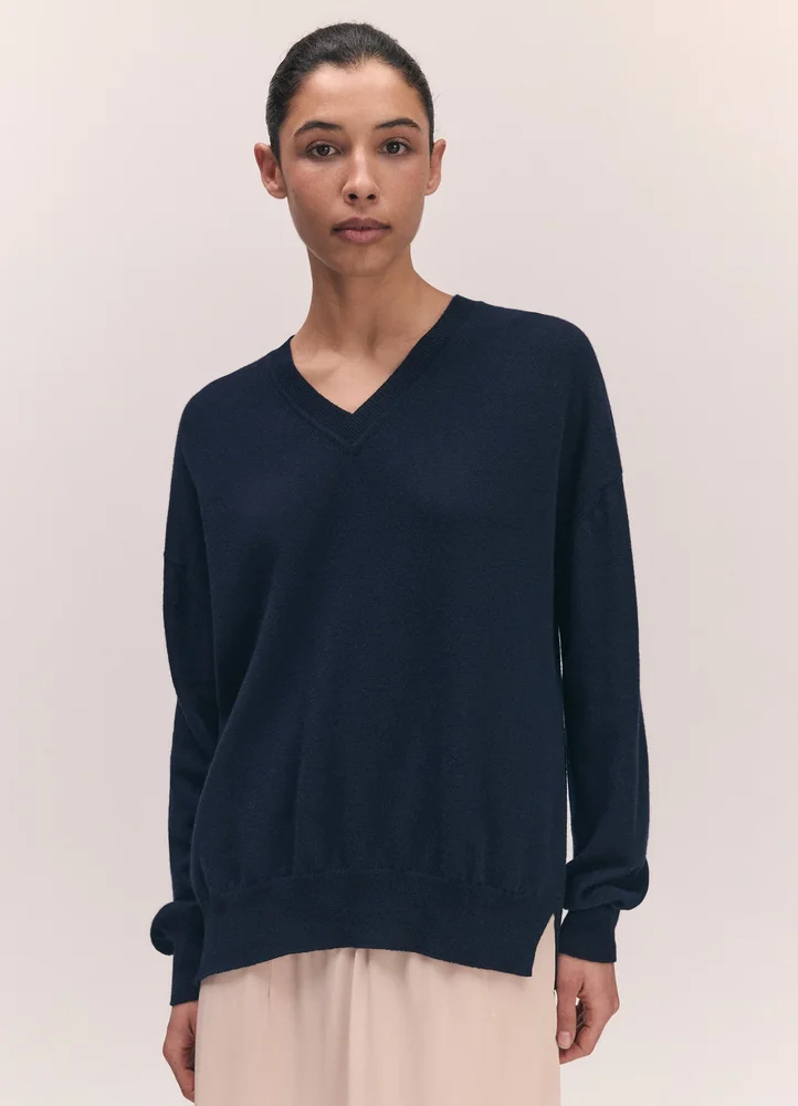 Tahra Cashmere V-Neck