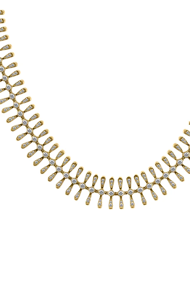 Metropolis 18K Yellow Gold Diamond Necklace
