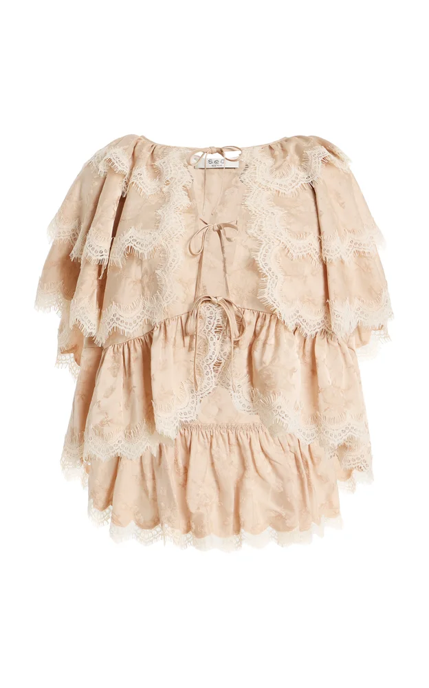 Shay Lace Tie Top
