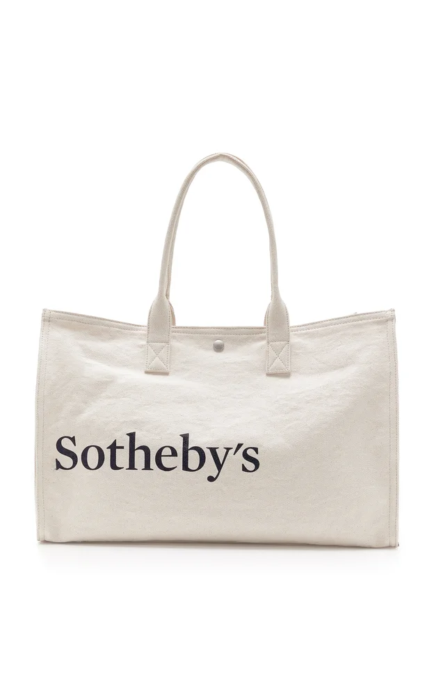 x Sotheby's Large Cotton Tote Bag