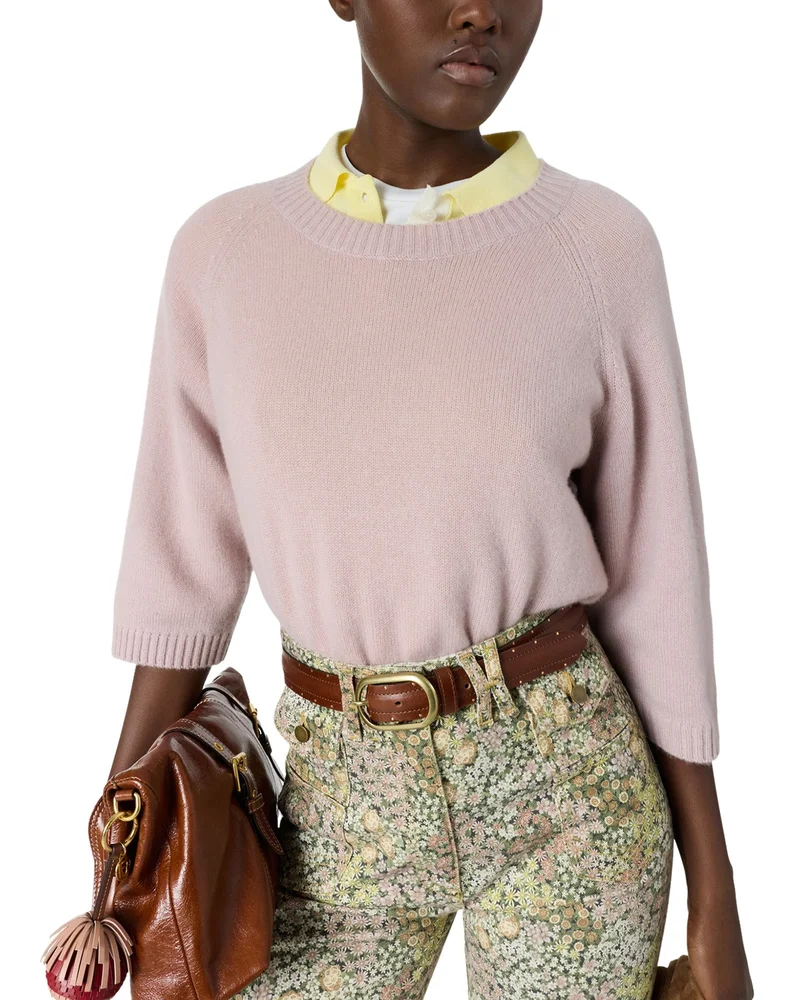 Liviah Round Neck Cashmere Sweater