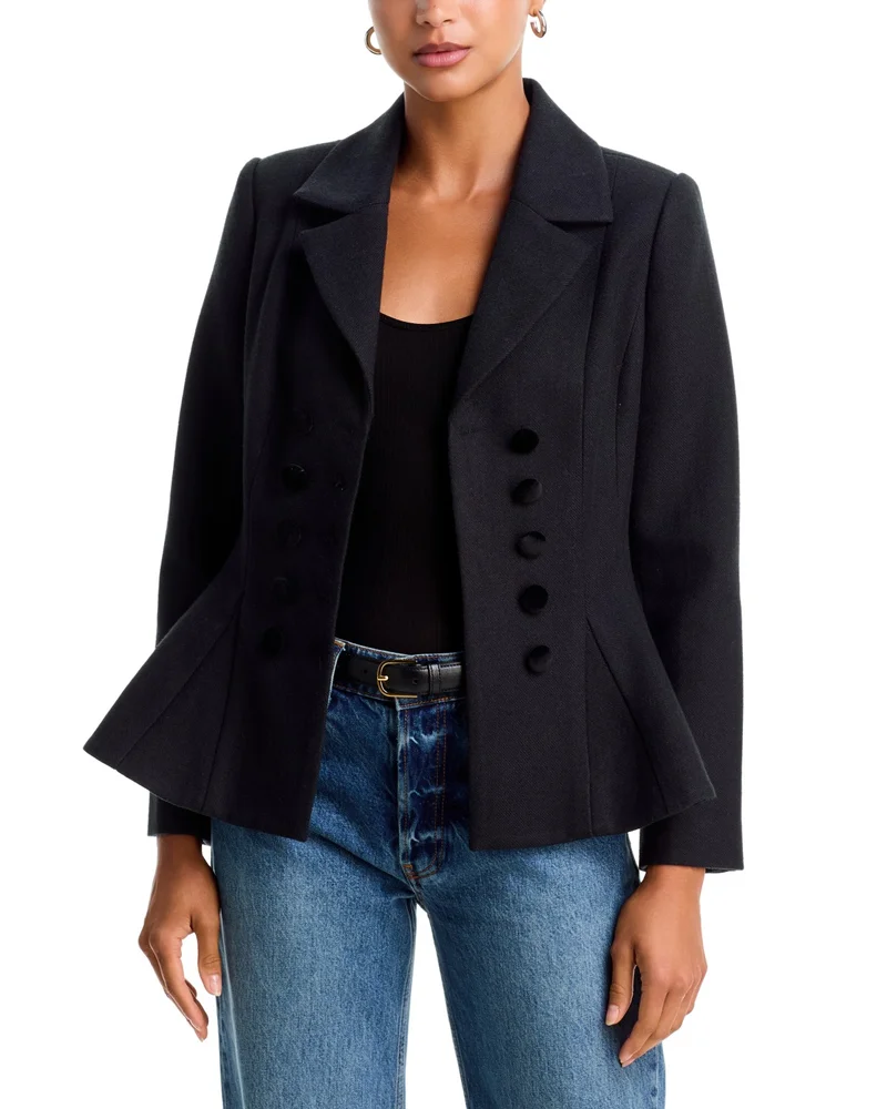 Peplum Slim Fit Blazer - Exclusive