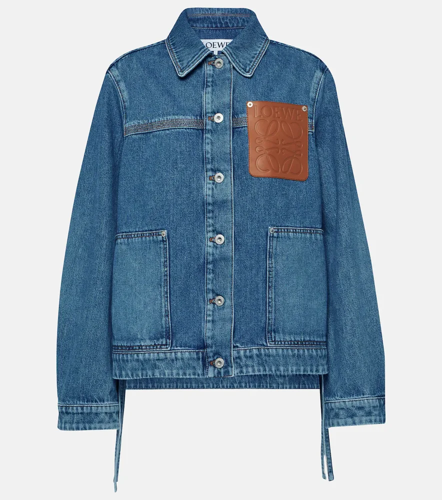Anagram denim jacket