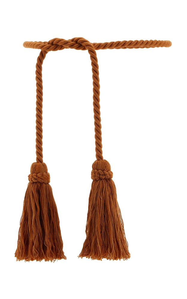 Tasseled Rope Belt