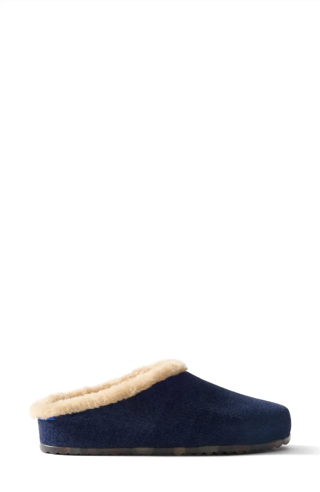 Rothy's The Revelvet Après Faux Fur Lined Clog