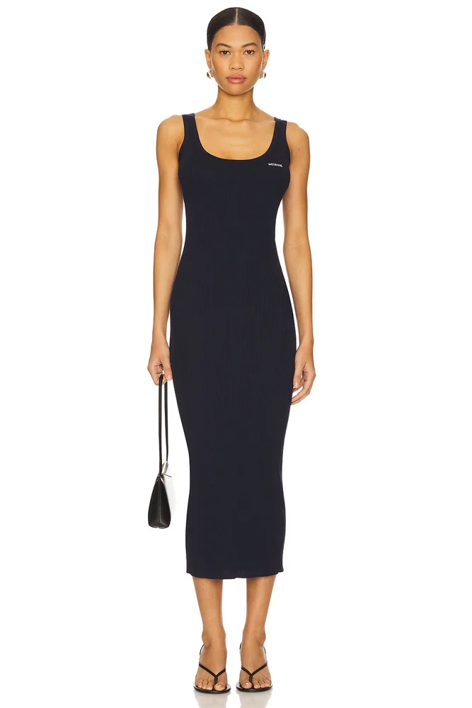 Ribbed Knit Dress