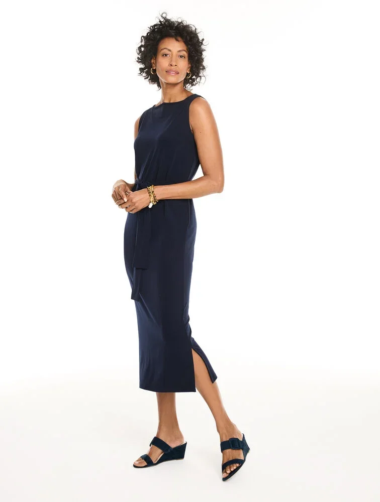 Cardigan & Midi Dress Set