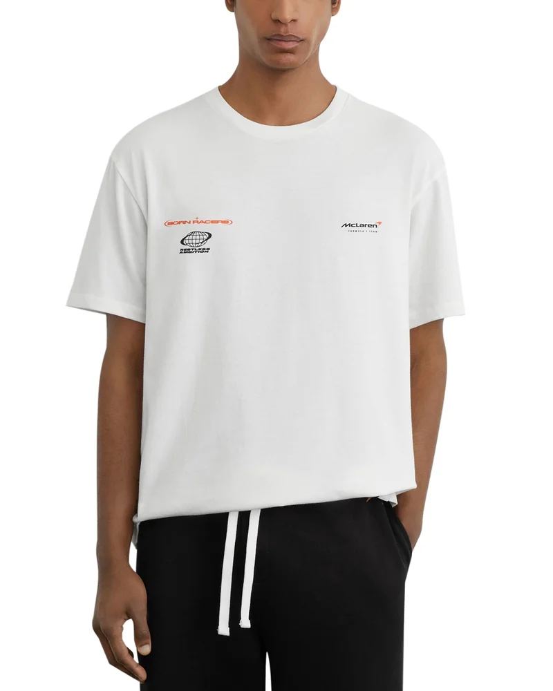 McLaren Unisex Born Racers Logo Graphic T-Shirt