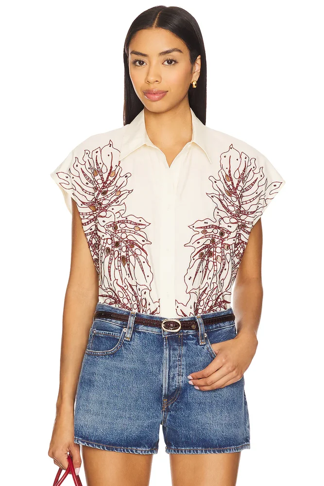 Hebraska Embroidered Shirt