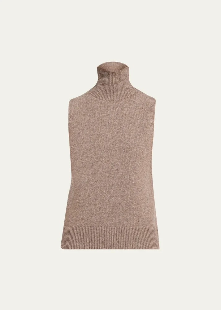 Bruno Turtleneck Sleeveless Sweater
