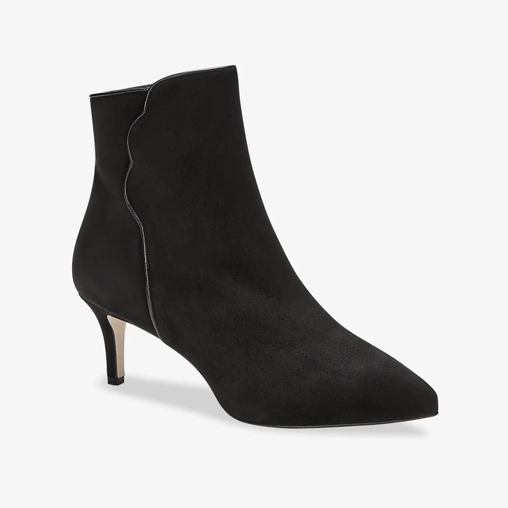 Sarah Flint Perfect Dress Bootie 60 :: Black Suede