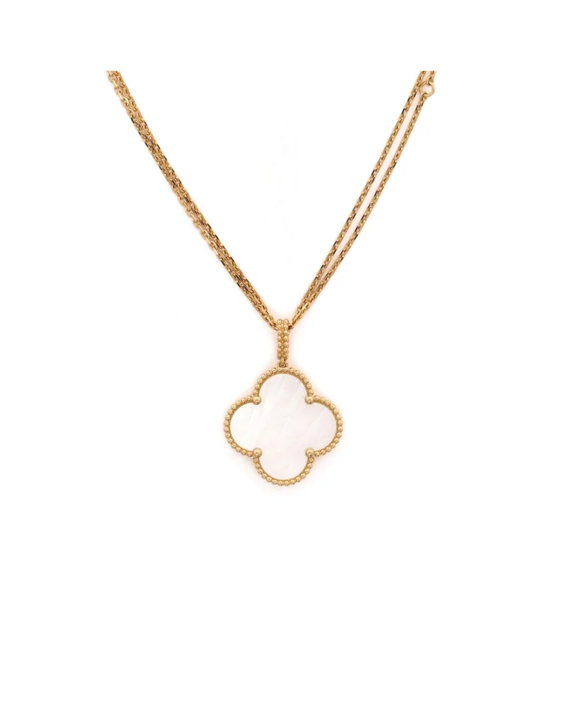 Pre-Owned Magic Alhambra Pendant Long Necklace