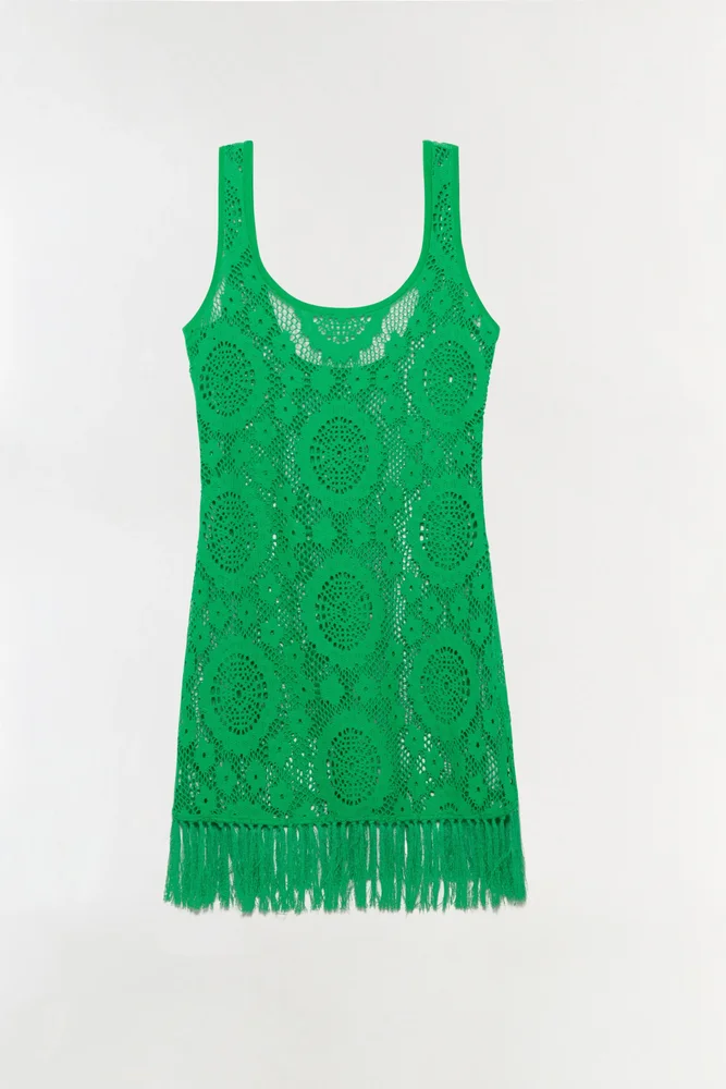 Solia Lace Mini Dress