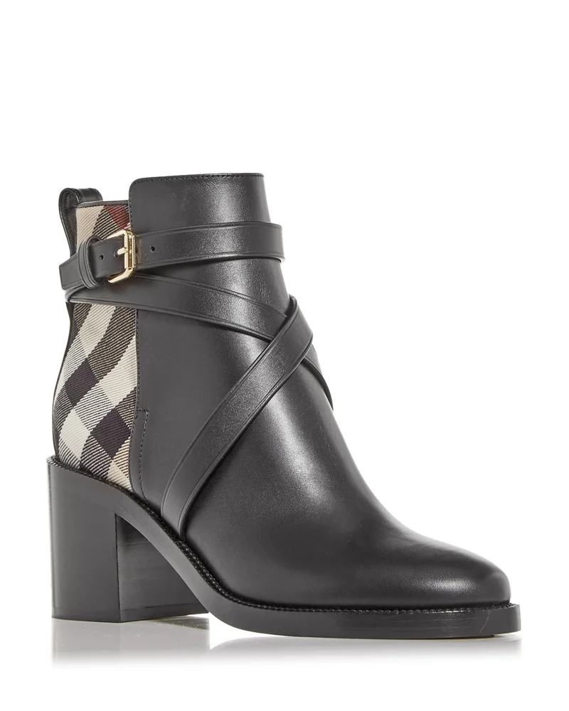 Pryle Block Heel Booties
