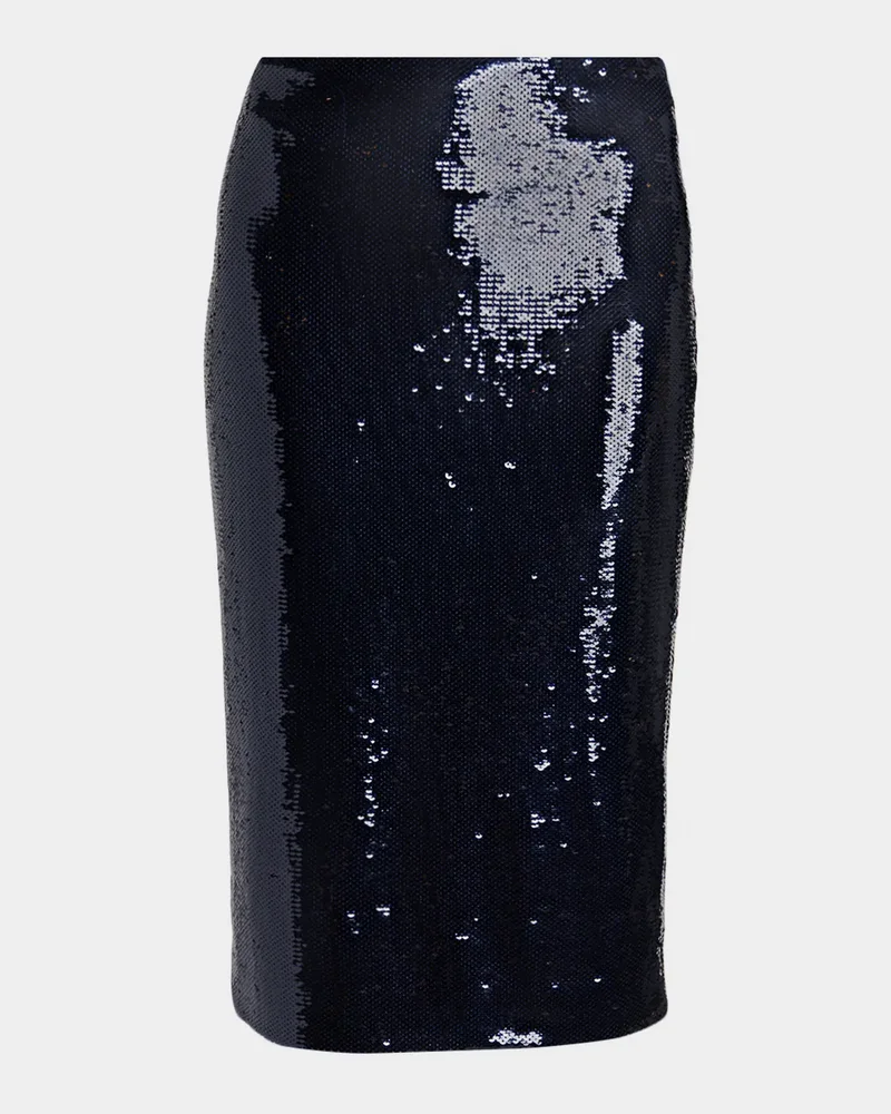 Sequined Pencil Skirt
