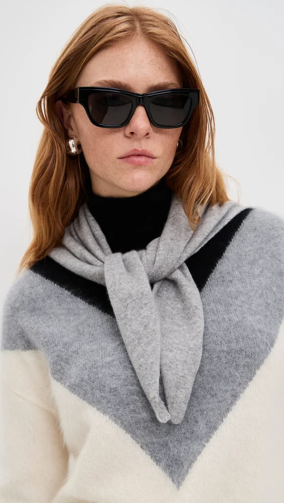 Cashmere Triangle Scarf