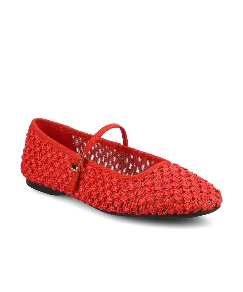 The Hummingbird Mary Jane, Red Openweave