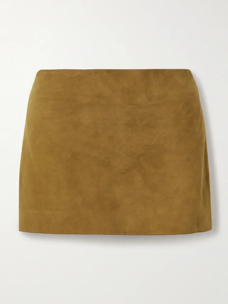 Jett Suede Mini Skirt