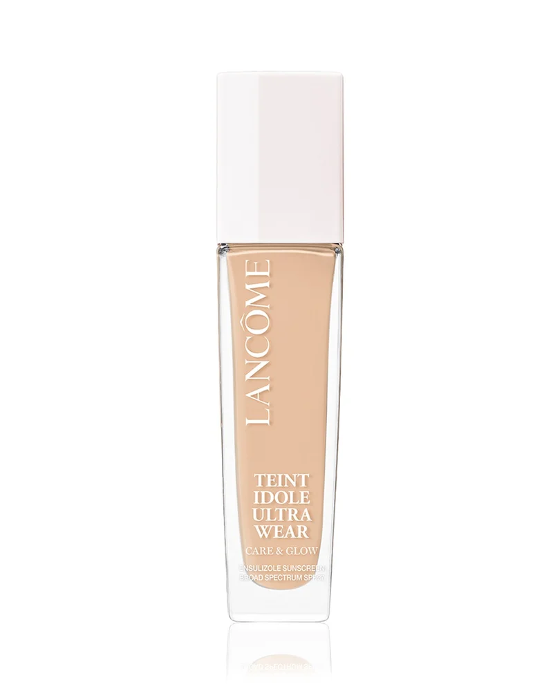 Teint Idole Ultra Wear Care & Glow Serum Foundation in 105W (fair with warm undertone)