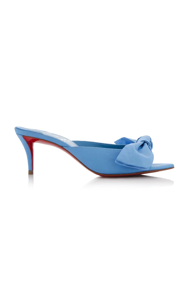 Mulazee 60mm Taffeta Mules