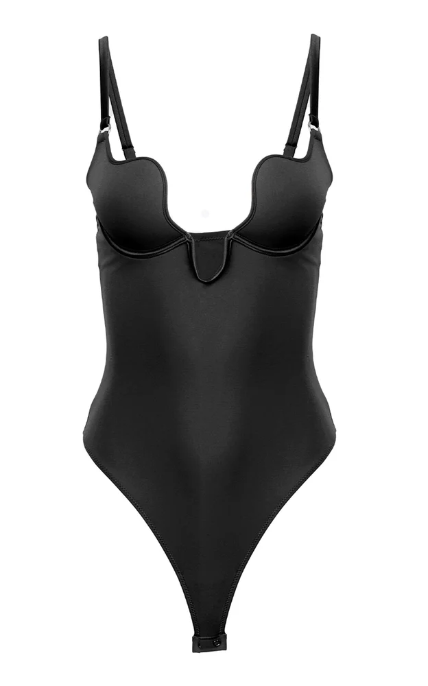 Le Stretch Micro Plunge Bodysuit