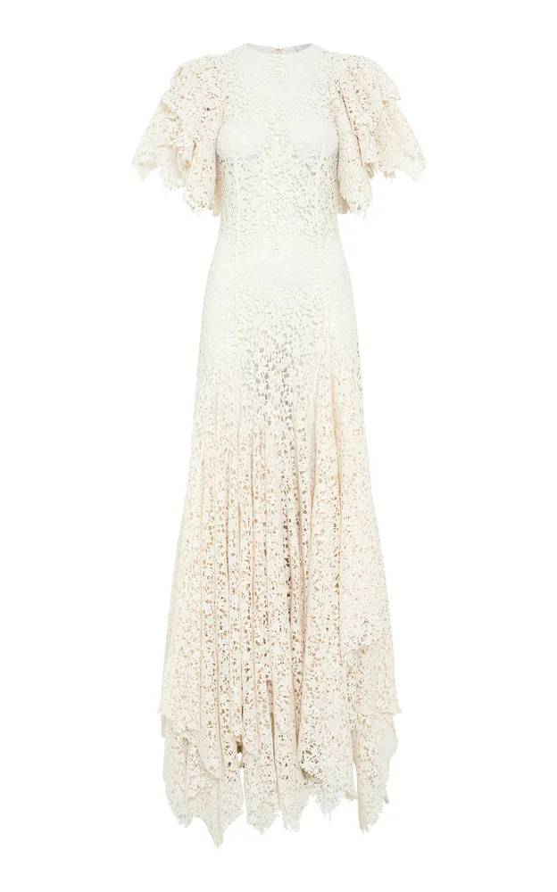 Lulsy Lace Cashmere Midi Dress