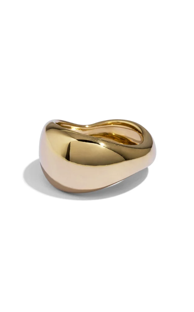 Liquid 14K Yellow Gold Ring