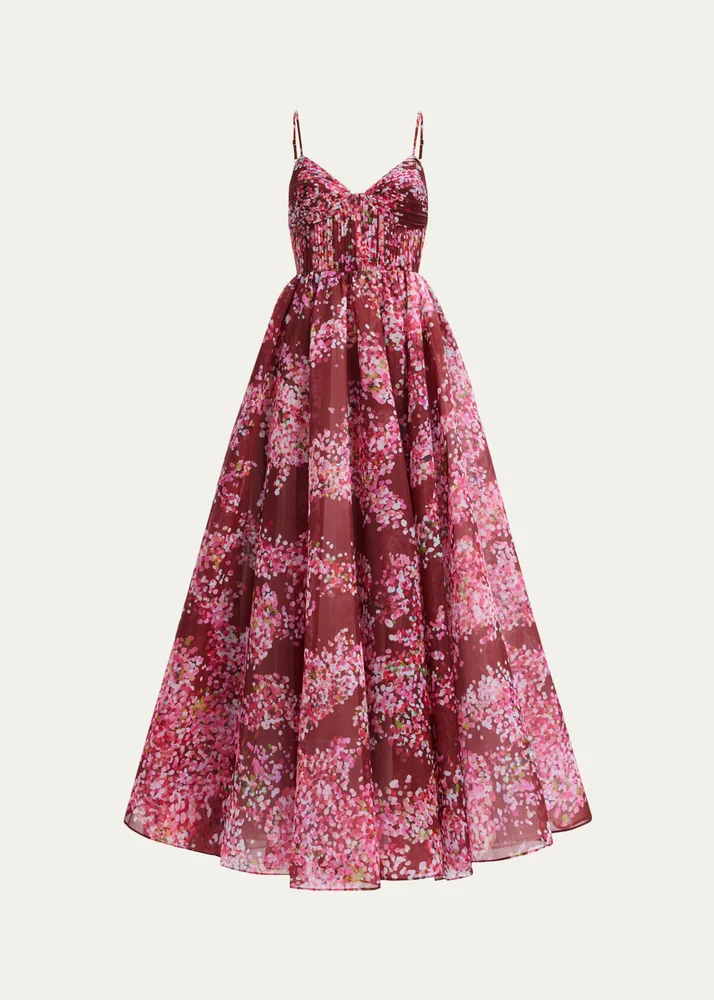 Fortuna Floral Sleeveless Maxi Dress