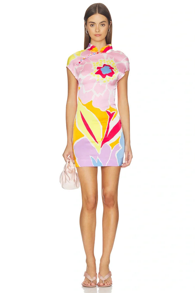 Cheongsam Mini Dress
