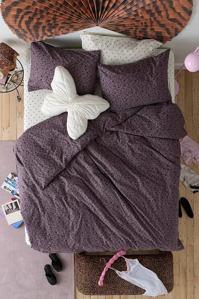 Clarissa Floral Vine Duvet Cover Set