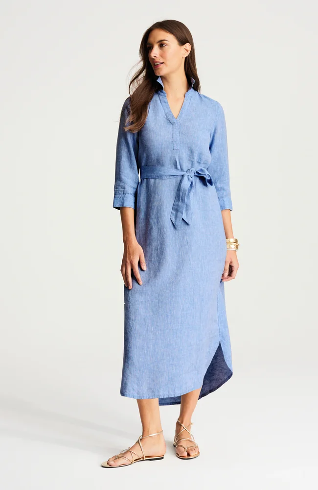 Easy Linen Maxi Dress
