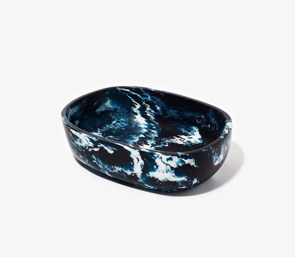 Resin Oval Serving Bowl