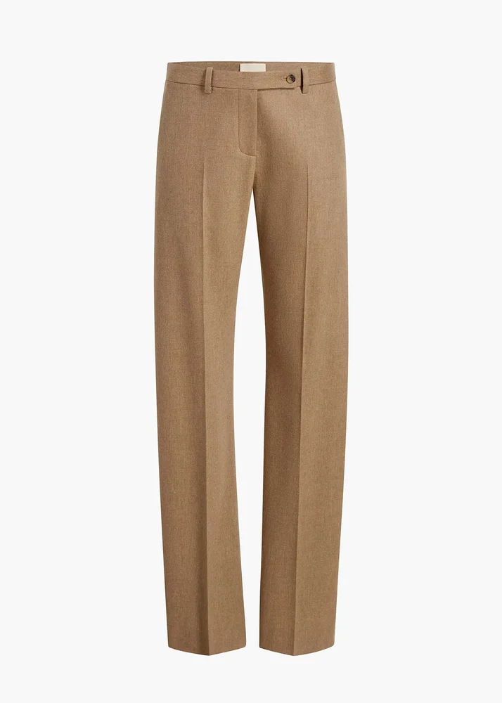 Hunter Pant in Desert Sand Wool Cashmere