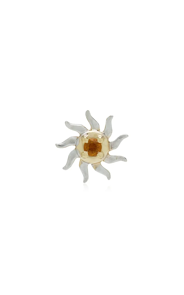 Mini Sun Single Earring