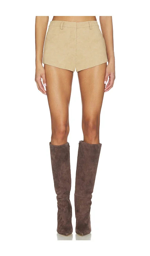 Jayla Faux Leather Short