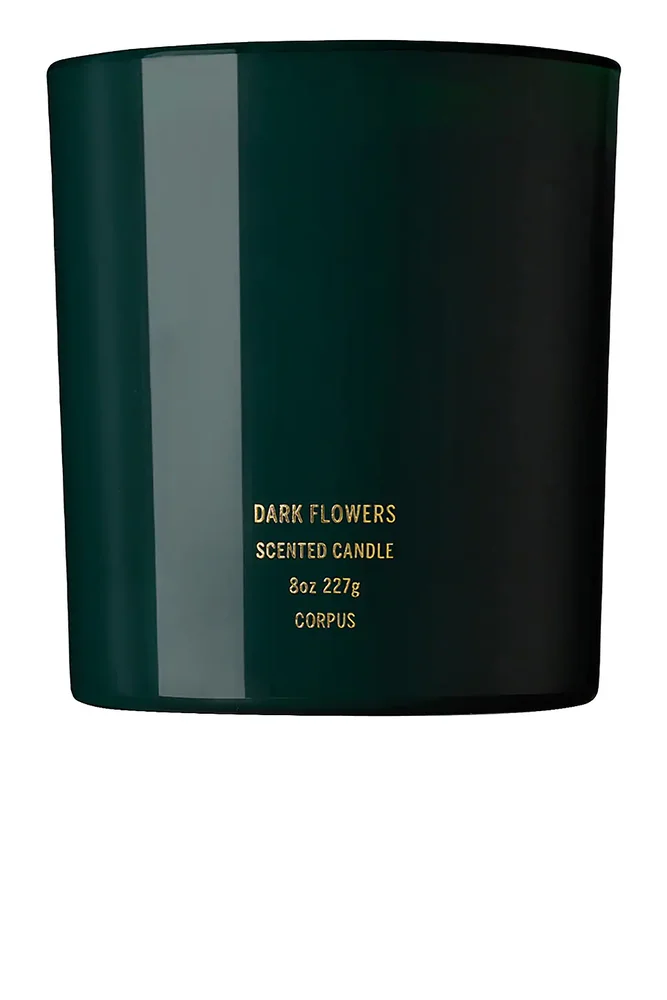 Dark Flowers Soy Wax Candle