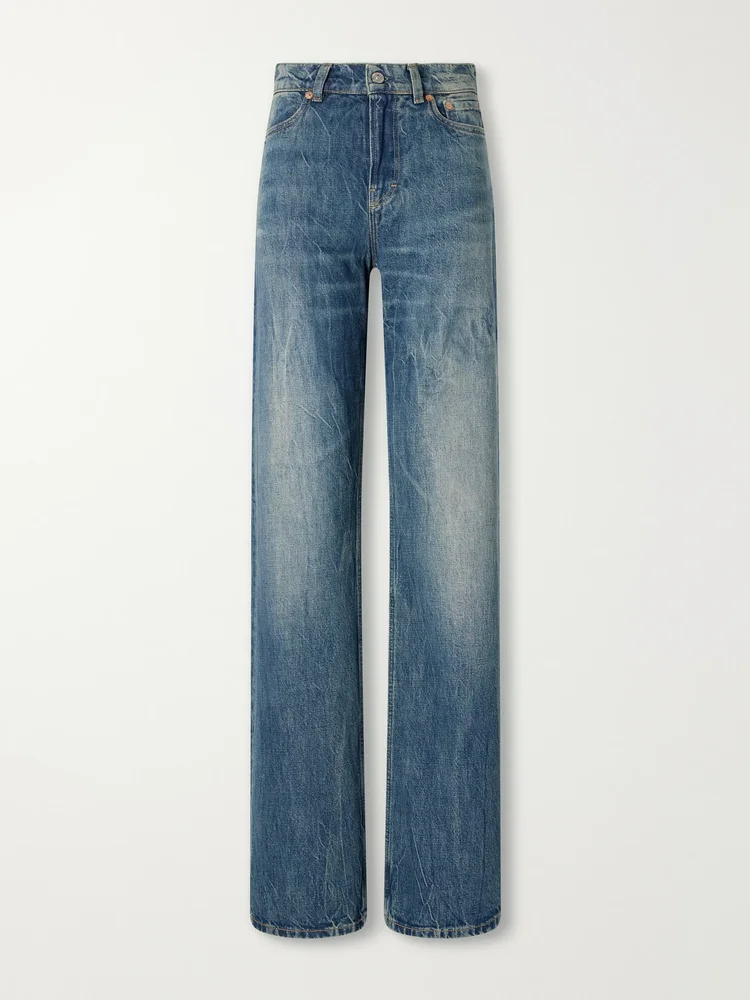 Wata mid-rise straight-leg jeans
