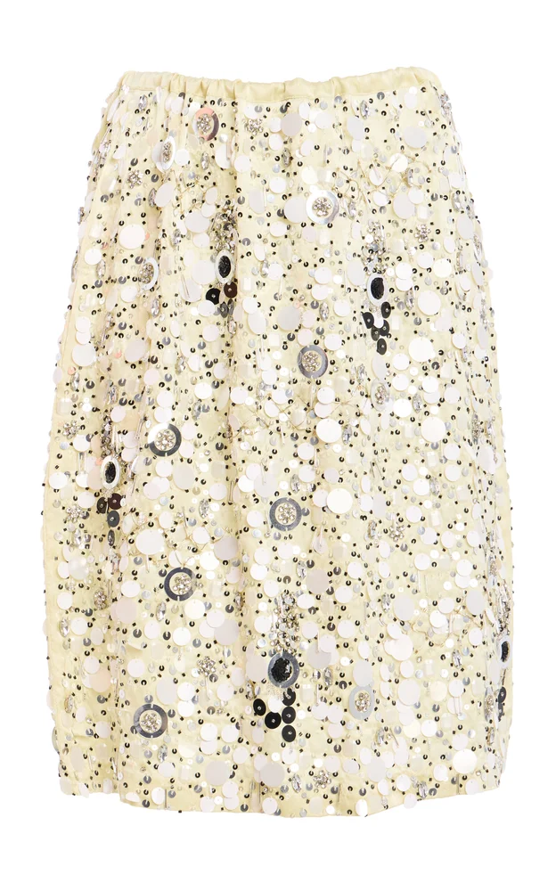 Marcella Silk Midi Skirt