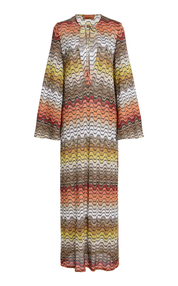 Knit Maxi Coverup Dress